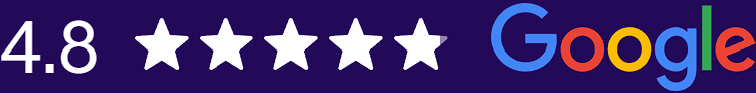 4.8 étoiles sur Google